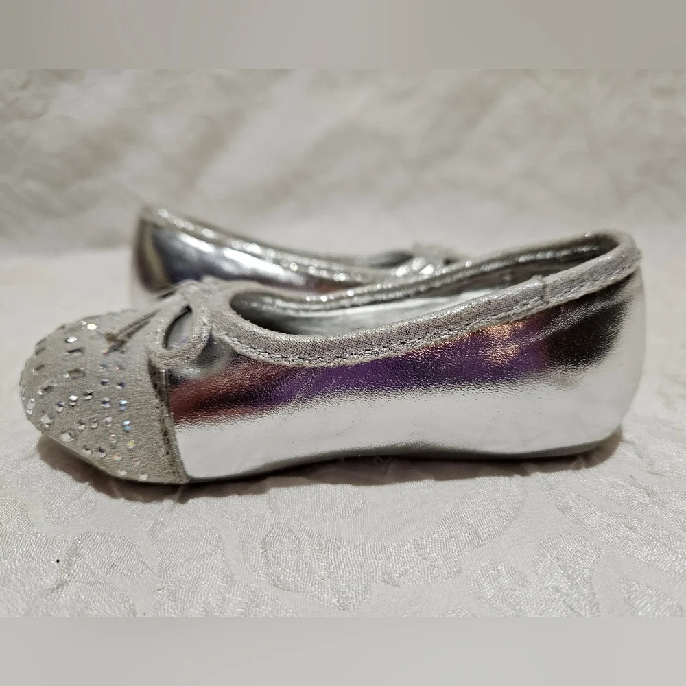 Paris Blues Silver Bling Slip Ons